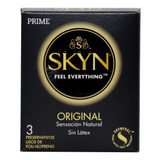 Preservativos Prime Skyn Sin Latex Cajita X 3 Un.