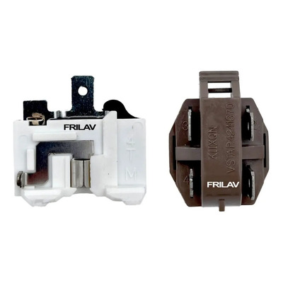 Relay Y Protector Bimetalico Para Arranque Refrigerador Mabe | MercadoLibre