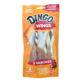 Petisco Para Cães Dingo 3 Sabores 2 Un Wings 32g Espetinho
