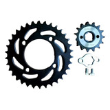 Kit De Sprocket Racing Italika 125z Sin Cadena 