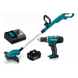 Kit Makita Orilladora Dur181rf +taladro Atornillador Ddf453z