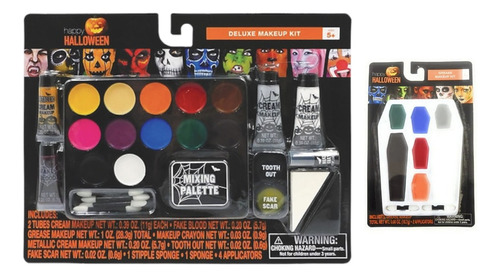 Maquillaje Halloween Makeup Kit 2 Paletas