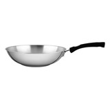 Frigideira Wok Panela Inox Solar Indução Tramontina 28cm