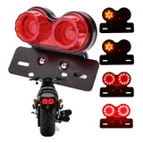 Led Stop Direccionales Placa Para Motocicleta Harley Suzuki