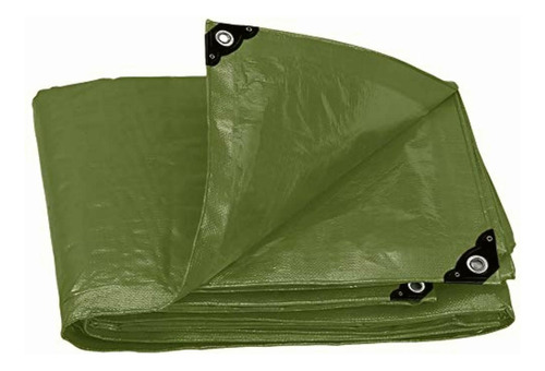 Truper Expert Lt-23x, Lona Uso Rudo, Verde Olivo, 2 X 3 M,