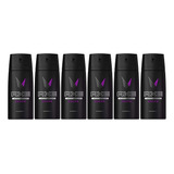 Axe Body Spray Desodorante Excite 5.1 Fl Oz (pack De 6)