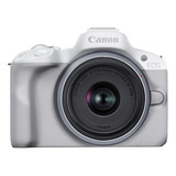 Canon Cámara De Vlogging Sin Espejo Eos R50 (blanco) Con R.
