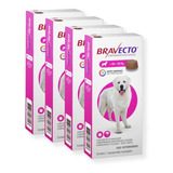 Bravecto Combo 4 Unid 1400 Mg - Cães 40 A 56kg + Brinde