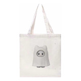 Tote Bag Bolsa De Manta Ecológica Ternurin Gatito Fantasma