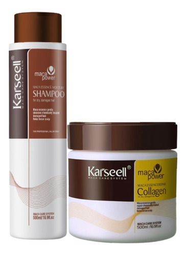 Karseell Máscara Import Shampoo Máscara 500g Dia Das Mães 