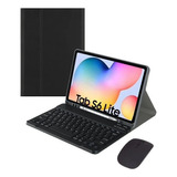 Capa Com Teclado Mouse Para Samsumg Galaxy Tab S6 Lite 10.4