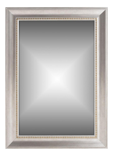 Espejo Decorativo 79x108 Cm Plateado Decoracion Hogar