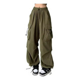 Pantalones Cargo Y2k For Woman, Urban Clothing, Casual, De P