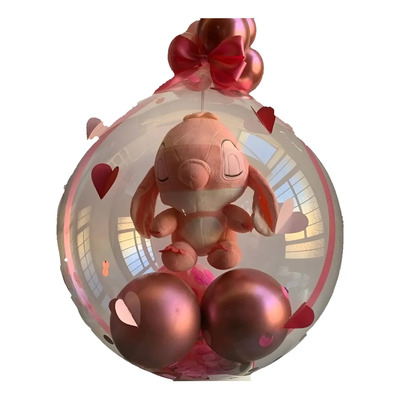 Globos Burbuja Transparentes Para Peluches PVC Pack 15 Fiesta 24 Pulgadas | Envío gratis