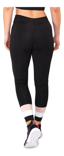 Calça Branco E Chocolate Legging Fitness Preto  Ref: Lc46