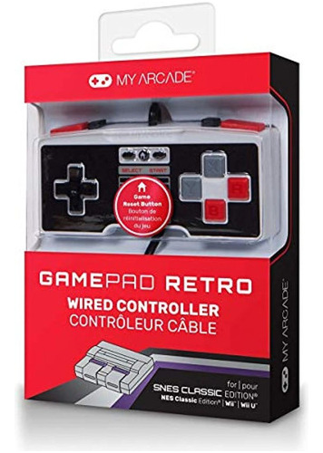 My Arcade Gamepad Retro- Controlador Con Cable Clásico