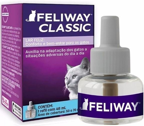 Refil Feliway Classic Ceva 48ml Feromônio
