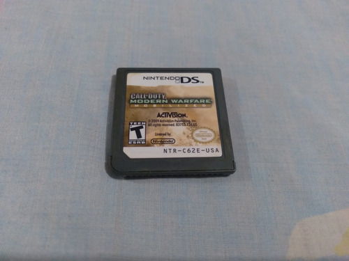 Juego Call Of Duty Moder Warfare Mobilized Nintendo Ds