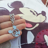 Pulsera Con Dije Mickey/ Disney/ Acero Quirurgico