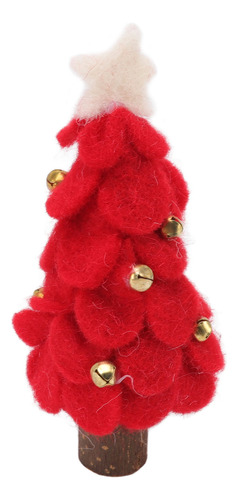 Bell Christmas Tree, Lã, Feltro, Madeira, Pequenas Decoraçõe
