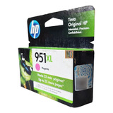 Cartucho Hp 951xl Magenta Cn047al Original 950xl Officejet 