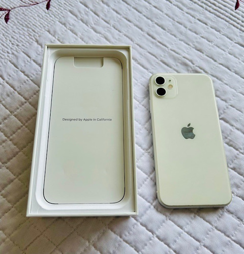 Apple iPhone 11 (128 Gb) - Blanco - 85 % Bateria