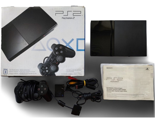 Sony Playstation Ps2 Slim Retrocompatible + Caja + 1 Juego