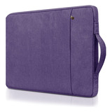 Funda De Notebook Acolchada Rainyear Impermeable Violeta