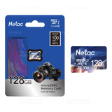 Micro Sdxc Cartao Memoria Netac 128gb U3 Classe 10 Fullhd 4k