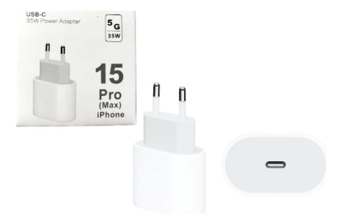 Cargador Adaptador  Compatible  35w iPhone 15  