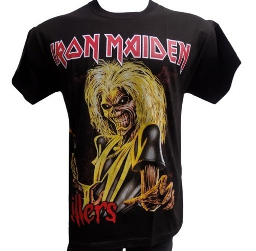 Remeras De Iron Maiden Killers Rockería Que Sea Rock 