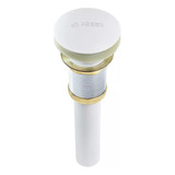 Contra Lavabo Push Pop-up Blanco 1 1/4 In Meer 