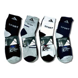 Meias Masculina Kit 12 Pares  Sport Cano Alto Dia A Dia