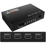  Splitter Switch 1x4 Hdmi Full Hd 3d 4k Hdtv 1080p - Miki 