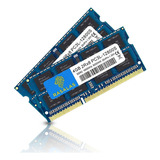 Memoria Ram Rasalas 8gb (2x4gb) Ddr3l-1600 Mhz Pc3-12800s