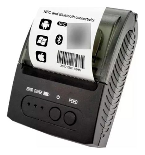 Mini Impresora Térmica Bluetooth Sii Portátil 58mm