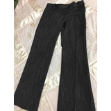 Zara Basic Pantalón Para Dama Talla 26 Negro-gris