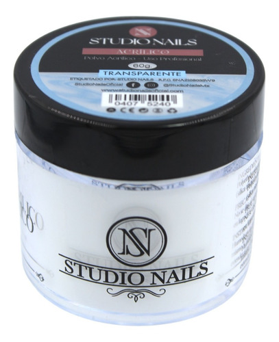 Acrilico Para Uñas. Color A Elegir. Studio Nails. 60 Grms