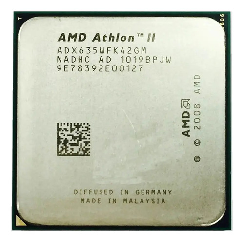 Procesador Amd Athlon Il X4 635 4 Nucleos 2,9ghz 2mb 95w