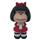 Mafalda Impresa En 3d Pintada A Mano