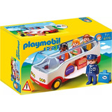 Playmobil 123 Autobus Colectivo Con Equipaje Muñecos 