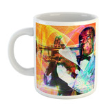 Taza De Plastico Louis Armstrong Jazz Trompetista Music M4