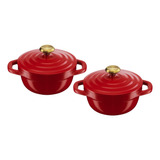 Set 2 Mini-cocotte Air 11 Cm