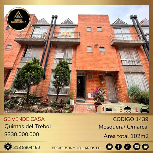 Se Vende Casa En Mosquera Quintas Del Trébol