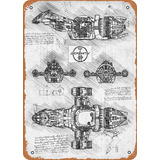 Cartel De L De Aspecto Vintage  Patente Serenity Fly  C...