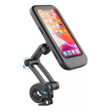 Soporte Premium Celular Bici Moto Impermeable Tactil Brazo 