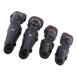 4 Piezas Unisex Motocicleta Motocross Coderas Y Rodilleras