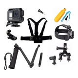 Kit P Gopro Hero 12 11 10 Black Tripe Estanque Guidao Peito