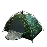 Carpa Tienda Iglu Camuflada Militar 3 Personas Automatica