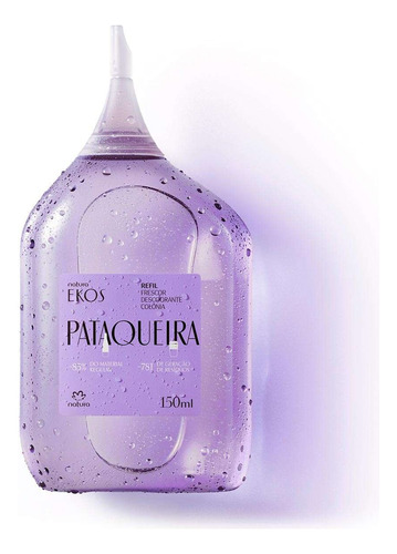 Refil Ekos Frescor Pataqueira Desodorante Colônia Feminino 